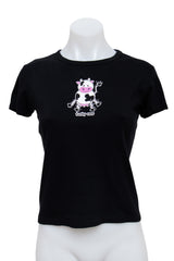 #72 Cache Cache T-shirt Black | c. 196 | Size 8/10