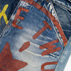 #173 Take Two Mini Skirt Blue | c. 200 | Size 8