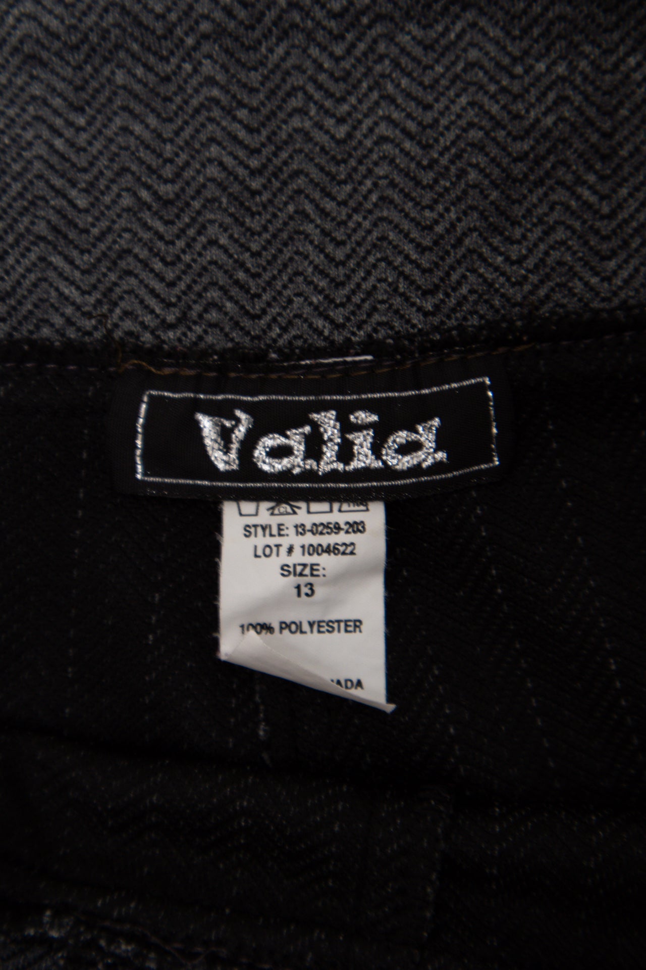 #109 Valid Pants Gray | c. 203 | Size 12