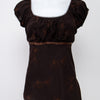 #83 Suzy Camisole Top Brown | c. 198 | Size 10