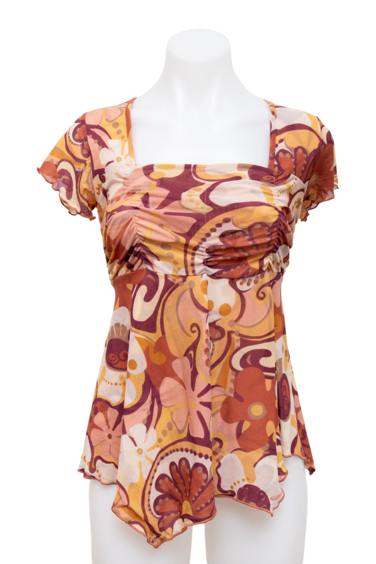 #86 Cha Cha Vente Camisole Top Brown | c. 197 | Size 10