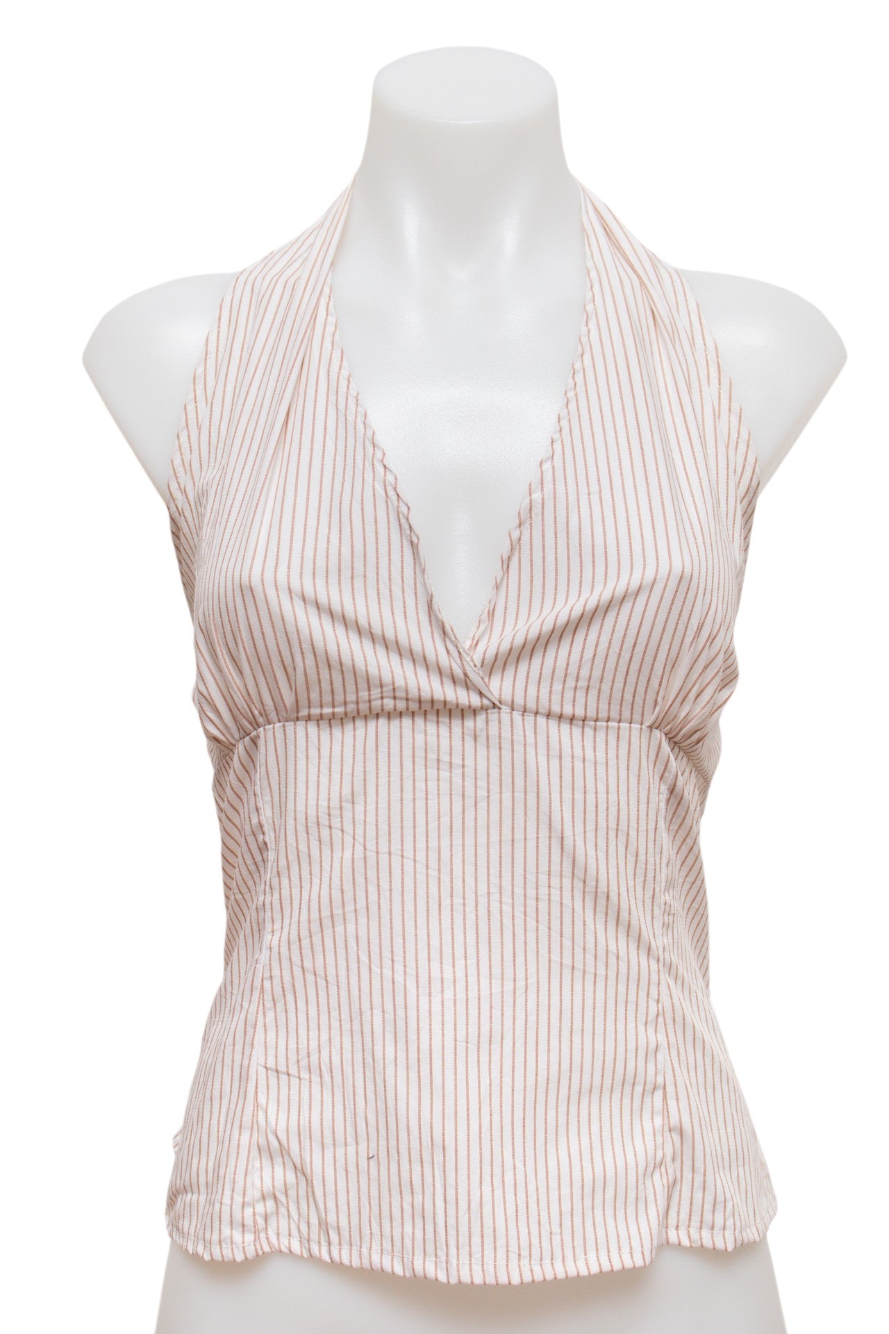 #125 Prelovedcharlies Halter Top White | c. 187 | Size 8