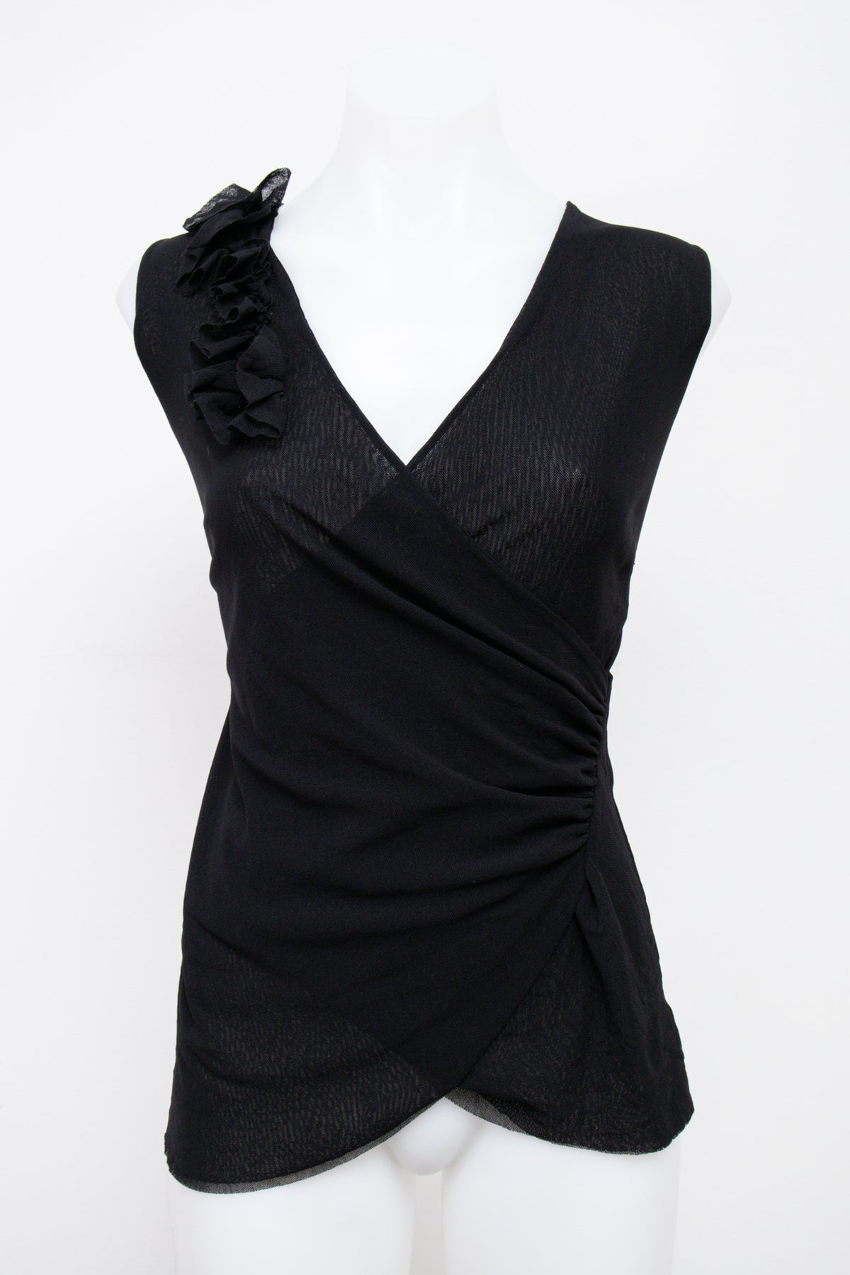#003 White House Black Market Camisole Top Black | c. 207 | Size 8