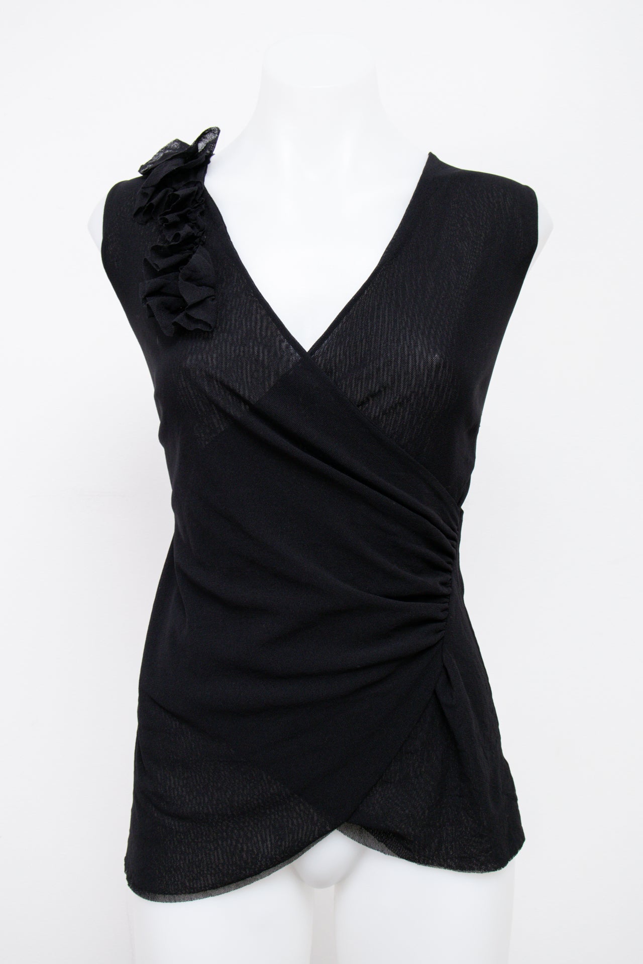 #003 White House Black Market Camisole Top Black | c. 207 | Size 8