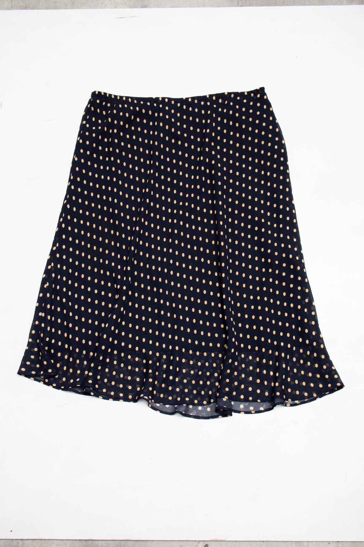 #139 Long Skirt Navy | c. 208 | Size 14