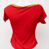 #006 Y.o.u. T-shirt Red | c. 202 | Size 8