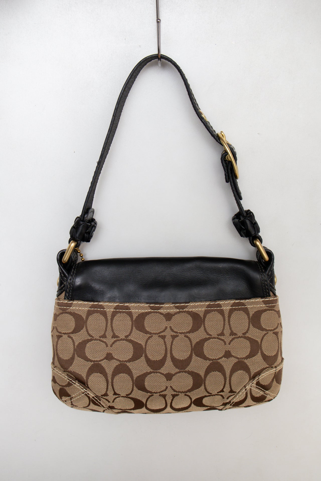 #189 Coach Shoulder Bag Brown | c. 198 | Size