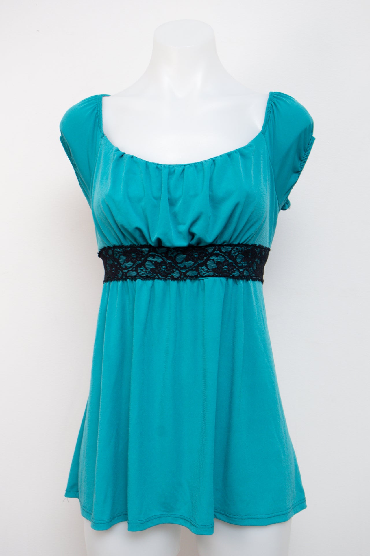 #097 French Atmosphere Camisole Top Green | c. | Size 8