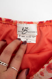 #106 Byer California Long Skirt Red | c. 213 | Size 6