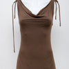 #19 Express Cami Top Brown | c. 194 | Size 12