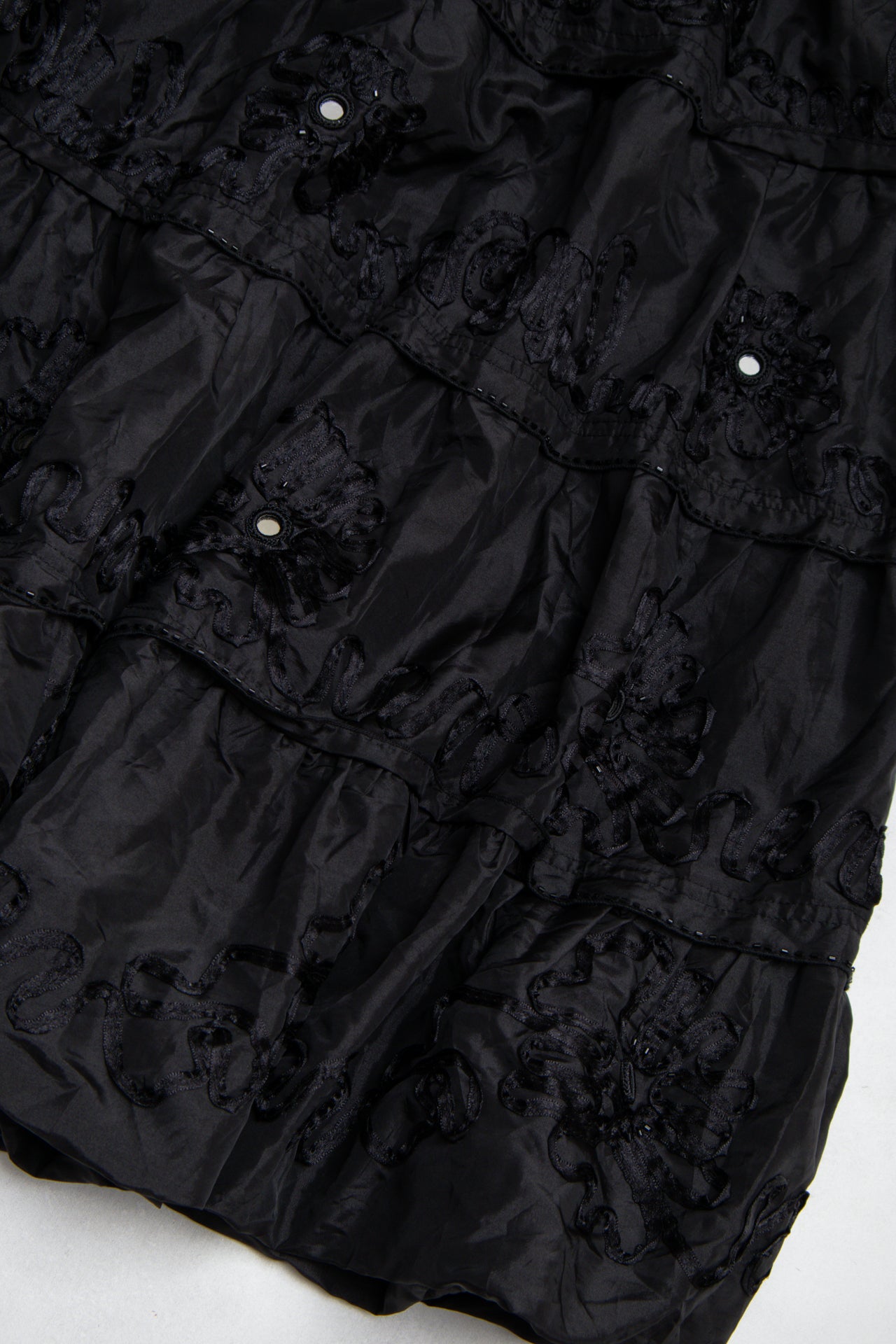 #133 d Skirt Black | c. 193 | Size 4/6