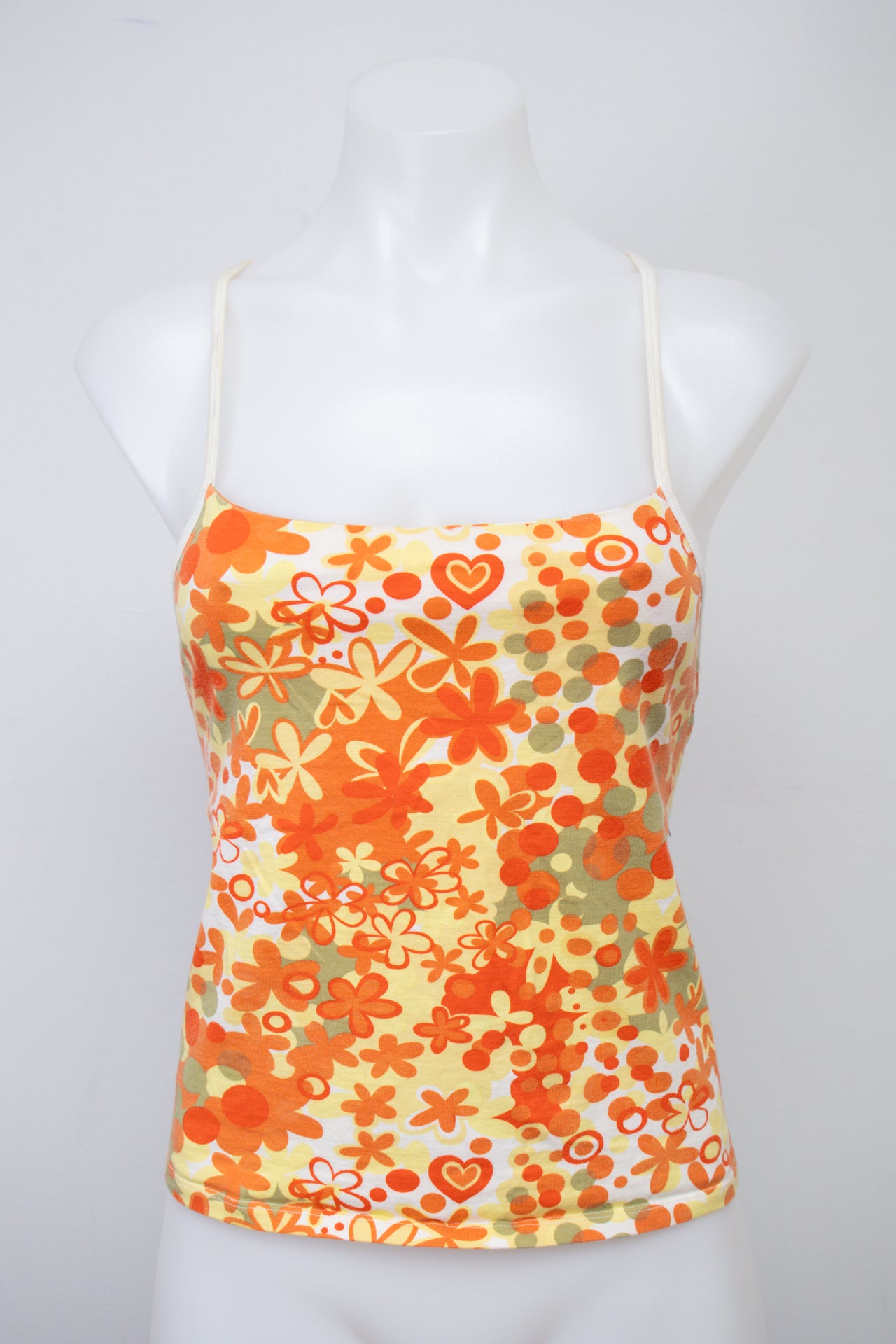 #024 Latidos Cami Top Orange | c. 200 | Size 8