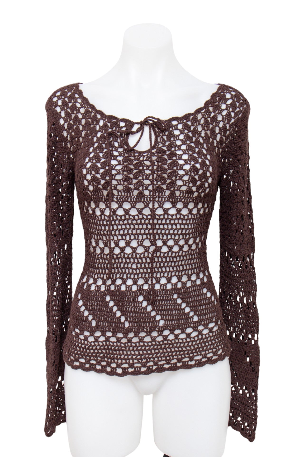 # Cami Top Brown | c. | Size