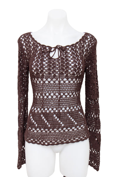 # Cami Top Brown | c. | Size