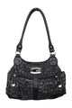 #177 By Gussaci Shoulder Bag Black | c. 206 | Size