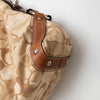#195 Coach Shoulder Bag Beige | c. 195 | Size