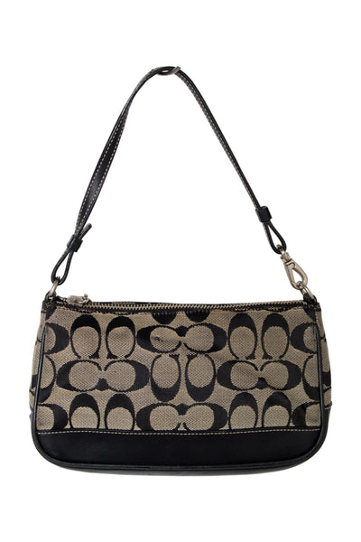 #154 Coach Shoulder Bag Black | c. 184 | Size