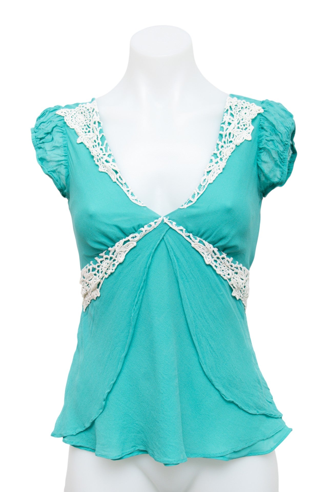 #84 Luxe Arden B. Camisole Top Green | c. 197 | Size 6