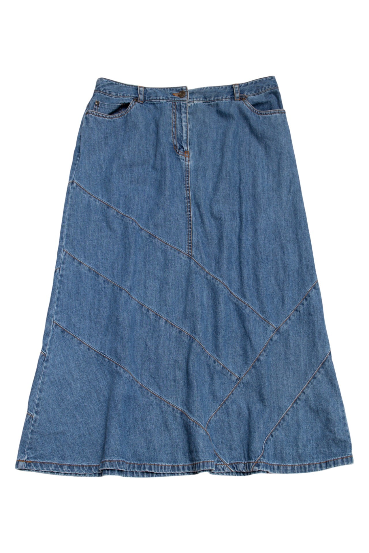 #170 Style & Co. Skirt Blue | c. 189 | Size 10