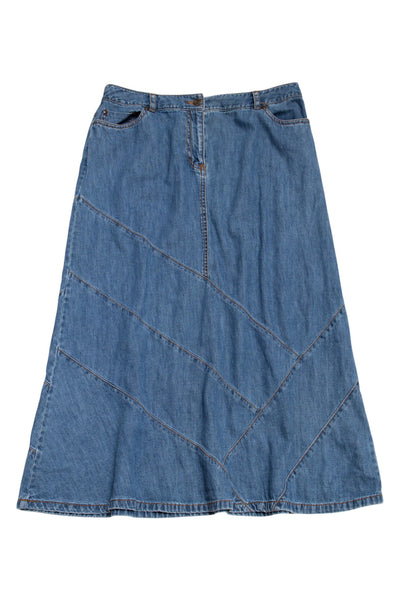 #170 Style & Co. Skirt Blue | c. 189 | Size 10