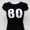 #67 Zara Trf T-shirt Black | c. 196 | Size 8
