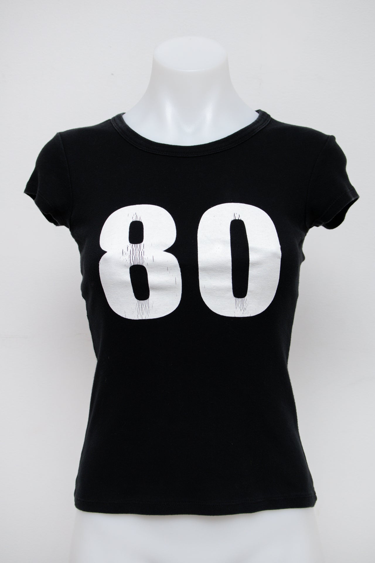 #67 Zara Trf T-shirt Black | c. 196 | Size 8