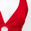 #67 Sangria Halter Top Red | c. 197 | Size 12