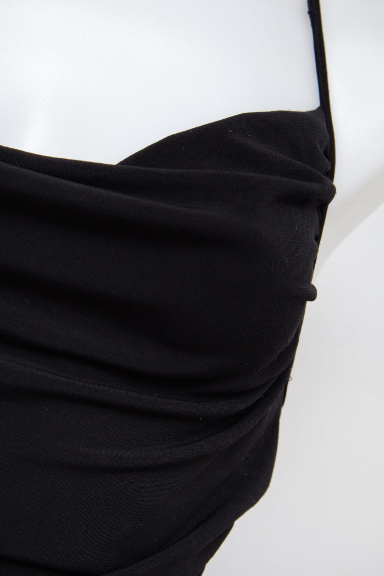 #155 Necessary Objects Halter Top Black | c. 195 | Size 8