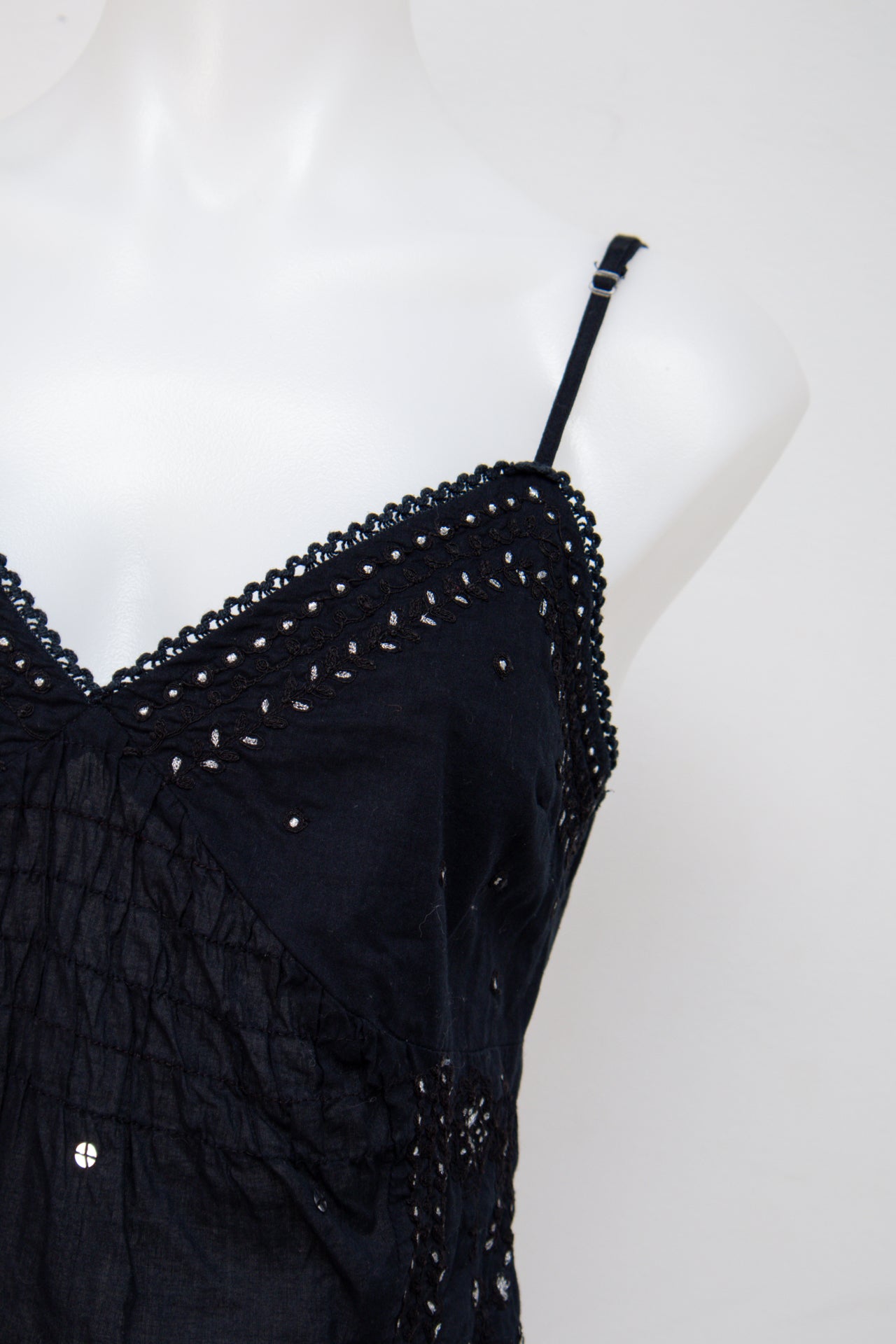 #030 Heart Moon Star Cami Top Black | c. 199 | Size 10