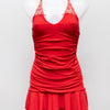 #144 Halter Top Red | c. 191 | Size 6/8