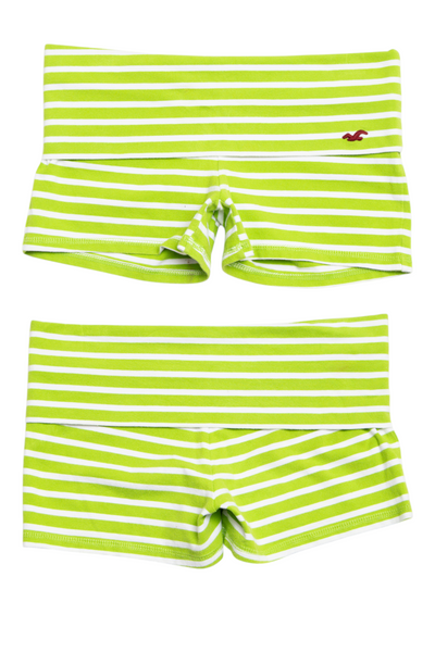 #108 Hollister Shorts Green | c. 202 | Size 8