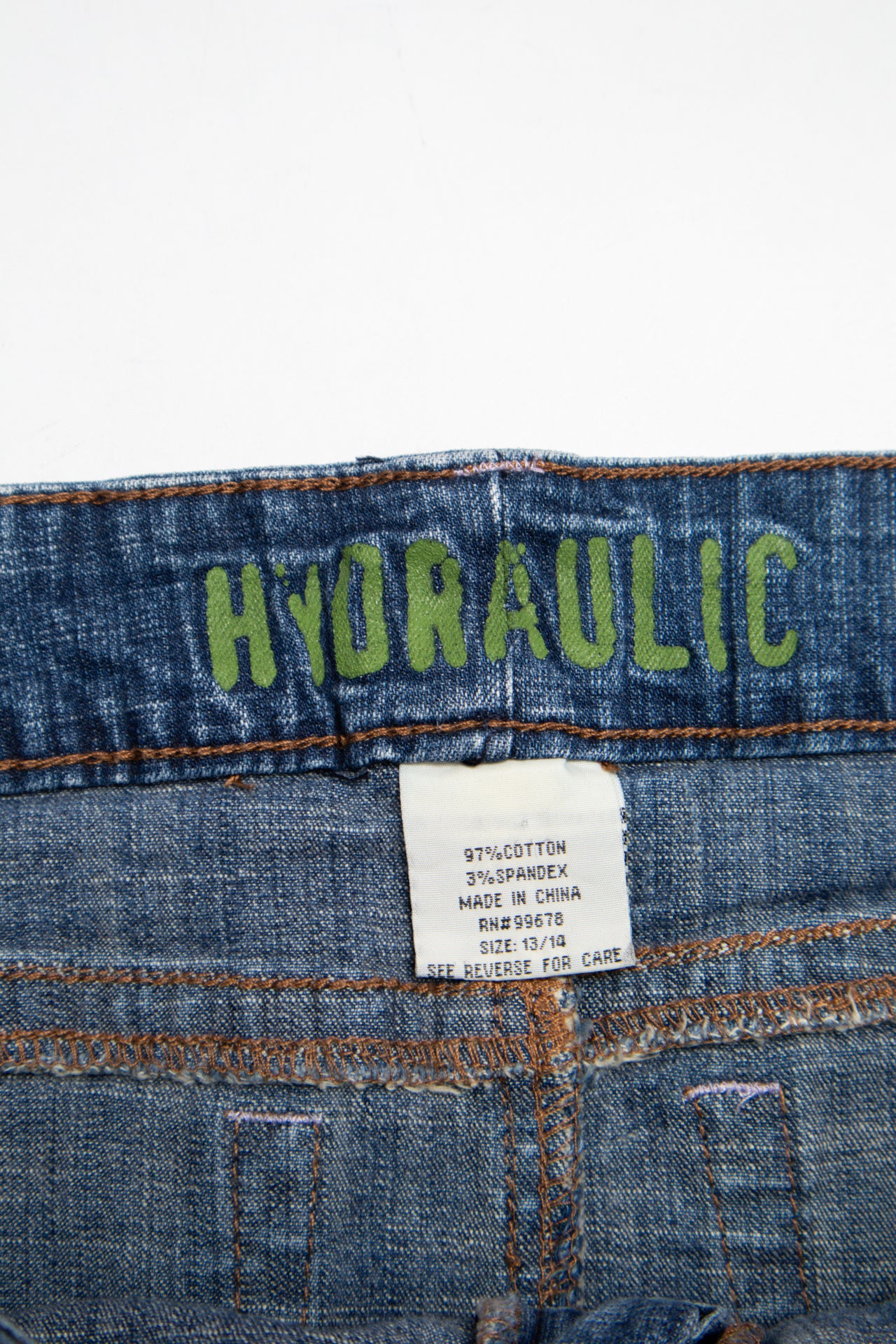 #153 Hydraulic Skirt Blue | c. 203 | Size 10