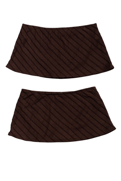 #147 M Skirt Brown | c. 196 | Size 8