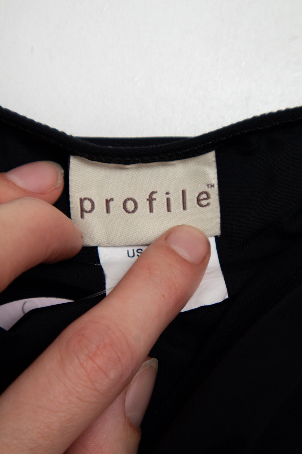 #14 Profile Mini Skirt Black | c. 188 | Size 8