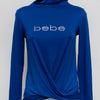 #38 Bebe T-shirt Blue | c. 184 | Size 8