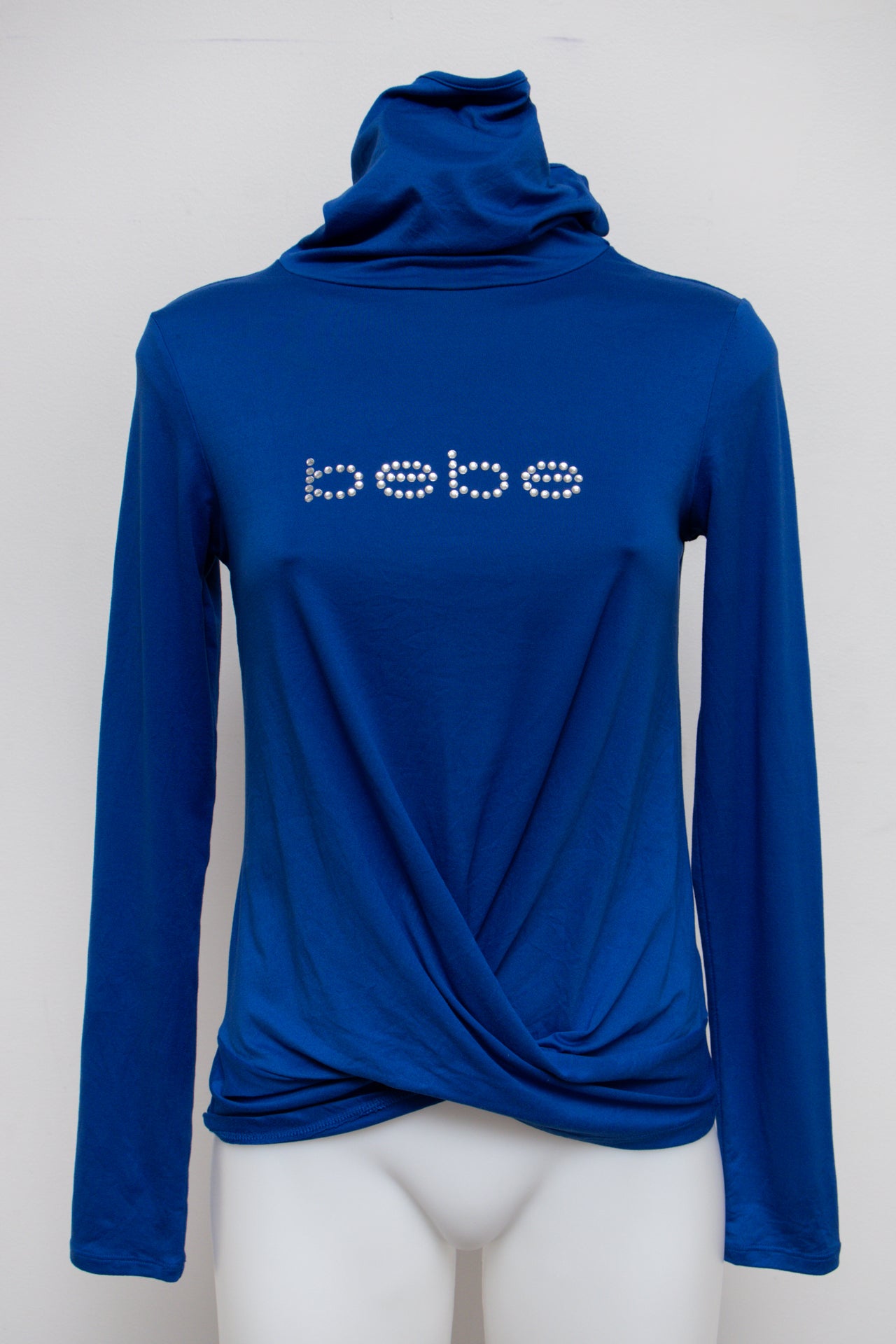 #38 Bebe T-shirt Blue | c. 184 | Size 8