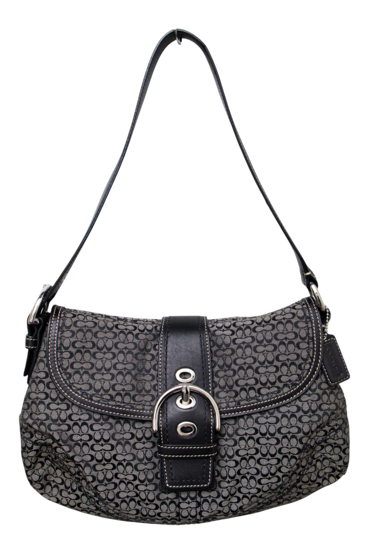 #209 Coach Shoulder Bag Black | c. 199 | Size