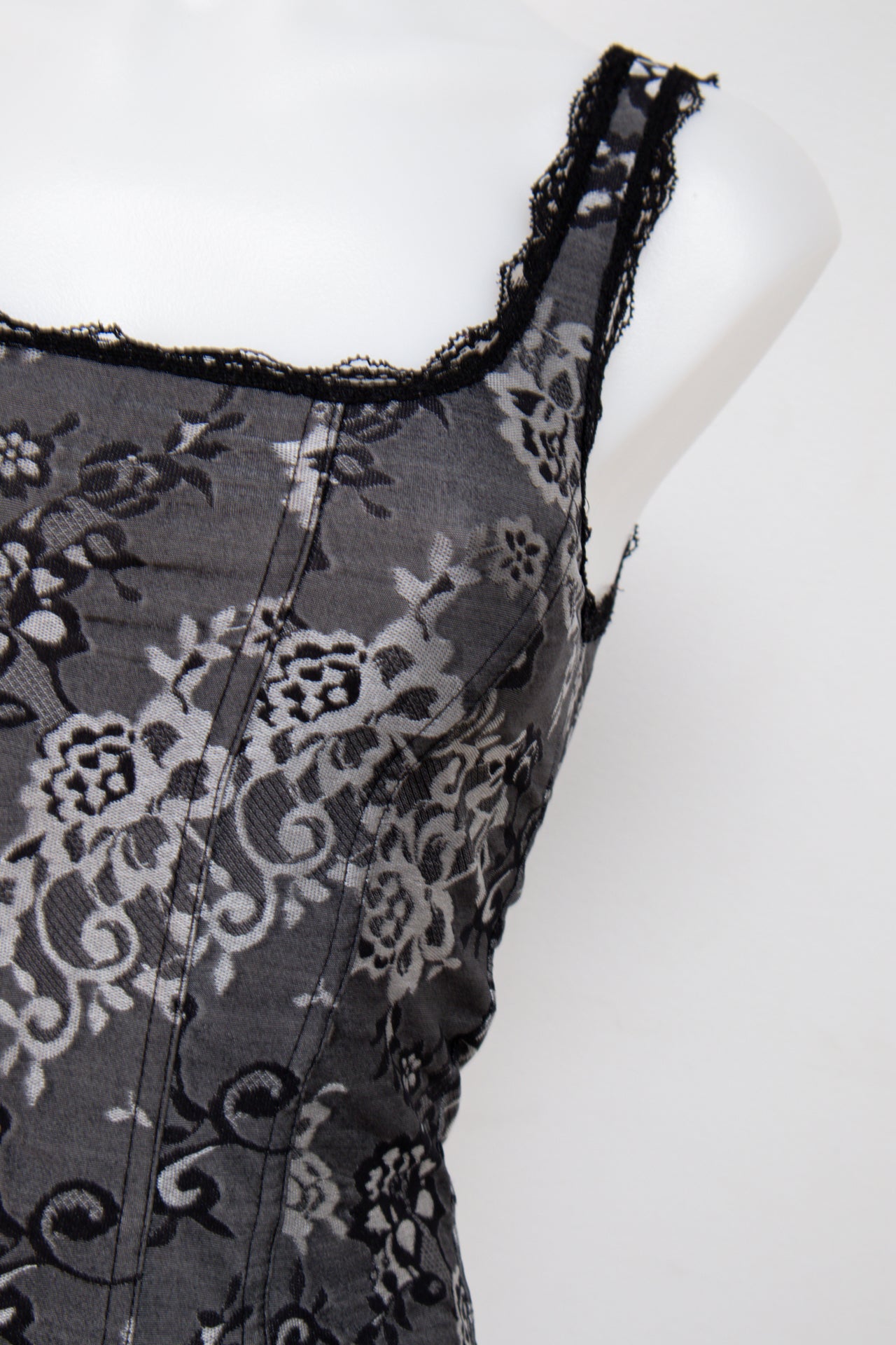 #023 White House Black Market Camisole Top Gray | c. | Size 6/8