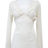 #045 No Boundaries Stretch Camisole Top White | c. 207 | Size 12