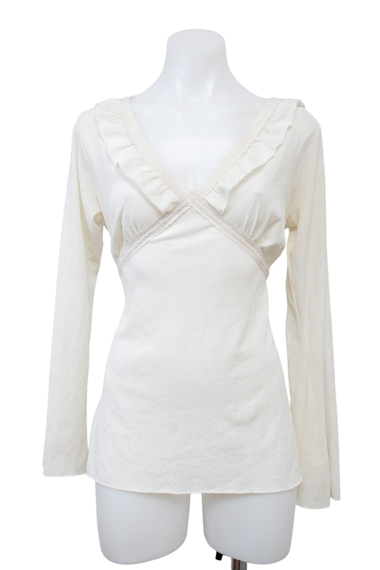 #045 No Boundaries Stretch Camisole Top White | c. 207 | Size 12