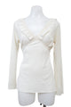 #045 No Boundaries Stretch Camisole Top White | c. 207 | Size 12