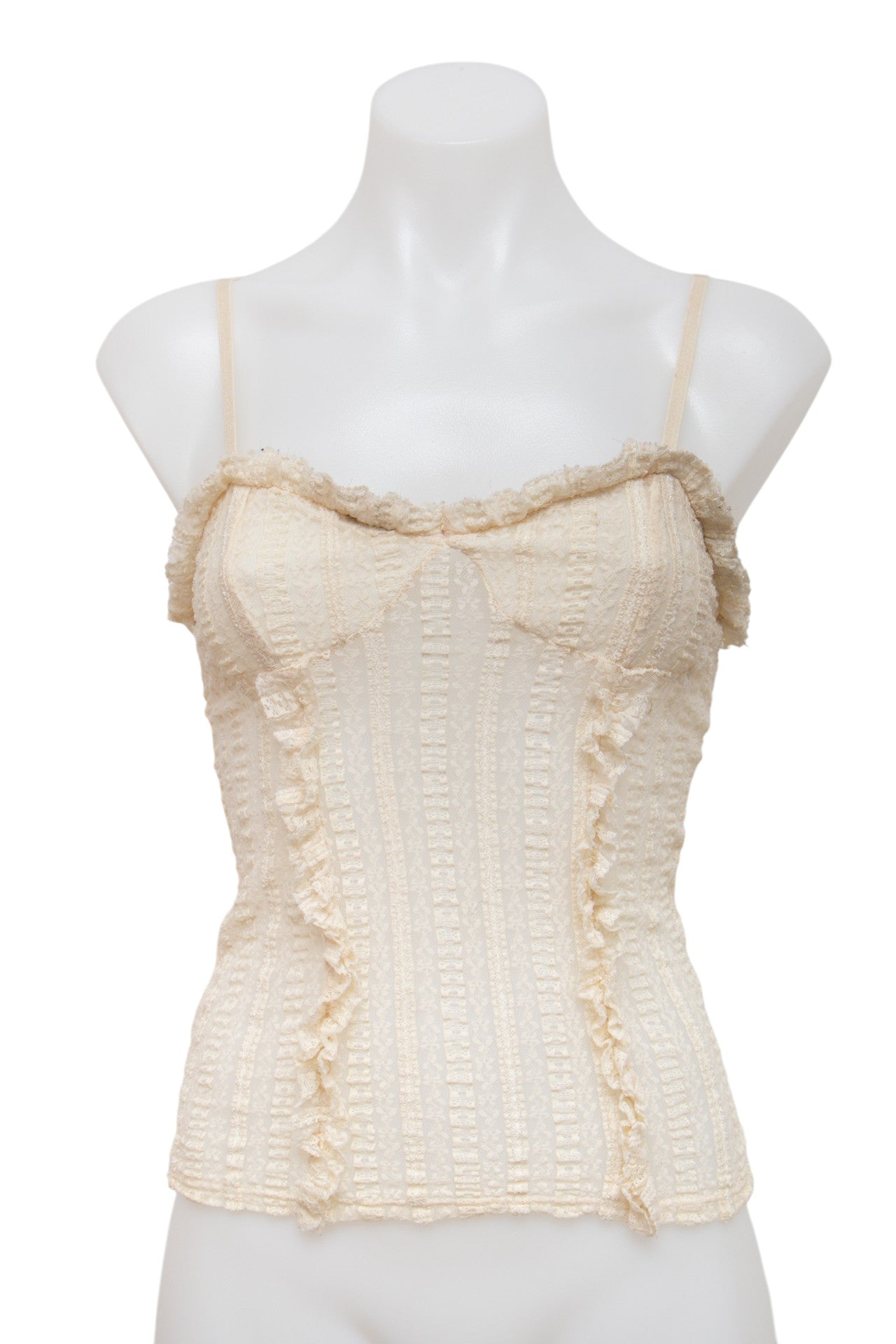 #15 No Boundaries Cami Top White | c. 195 | Size 6
