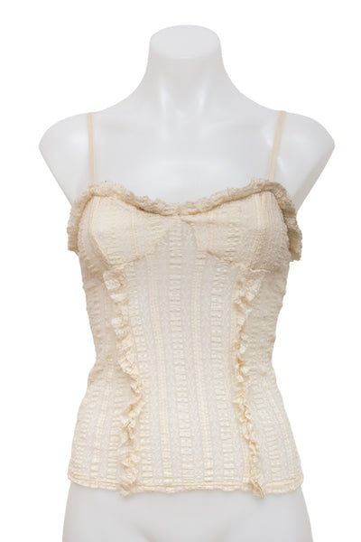 #15 No Boundaries Cami Top White | c. 195 | Size 6