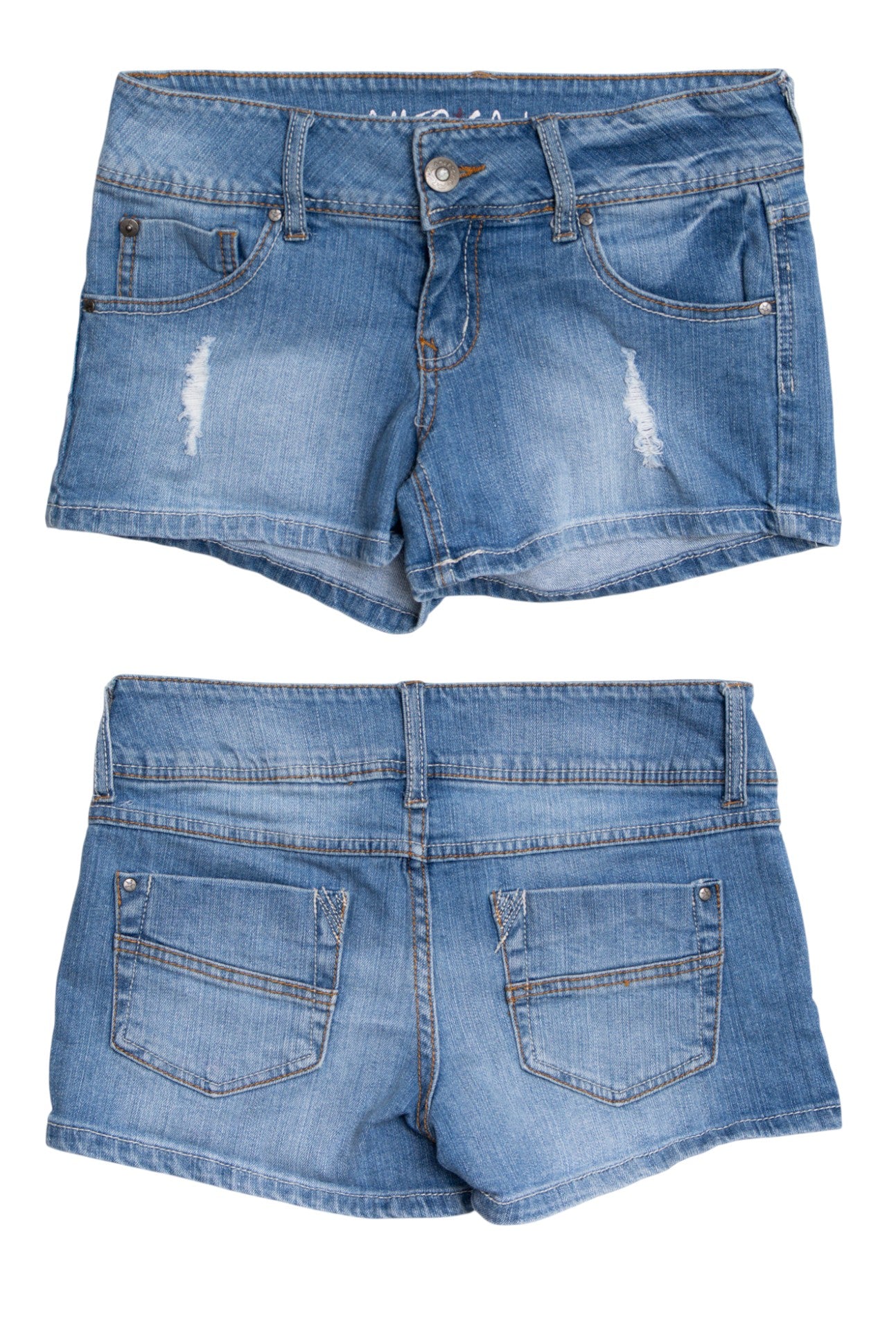 #202 American Star Denim Shorts Blue | c. 194 | Size 8