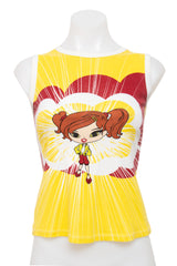 #087 Zara Trf T-shirt Yellow | c. 208 | Size 10/12