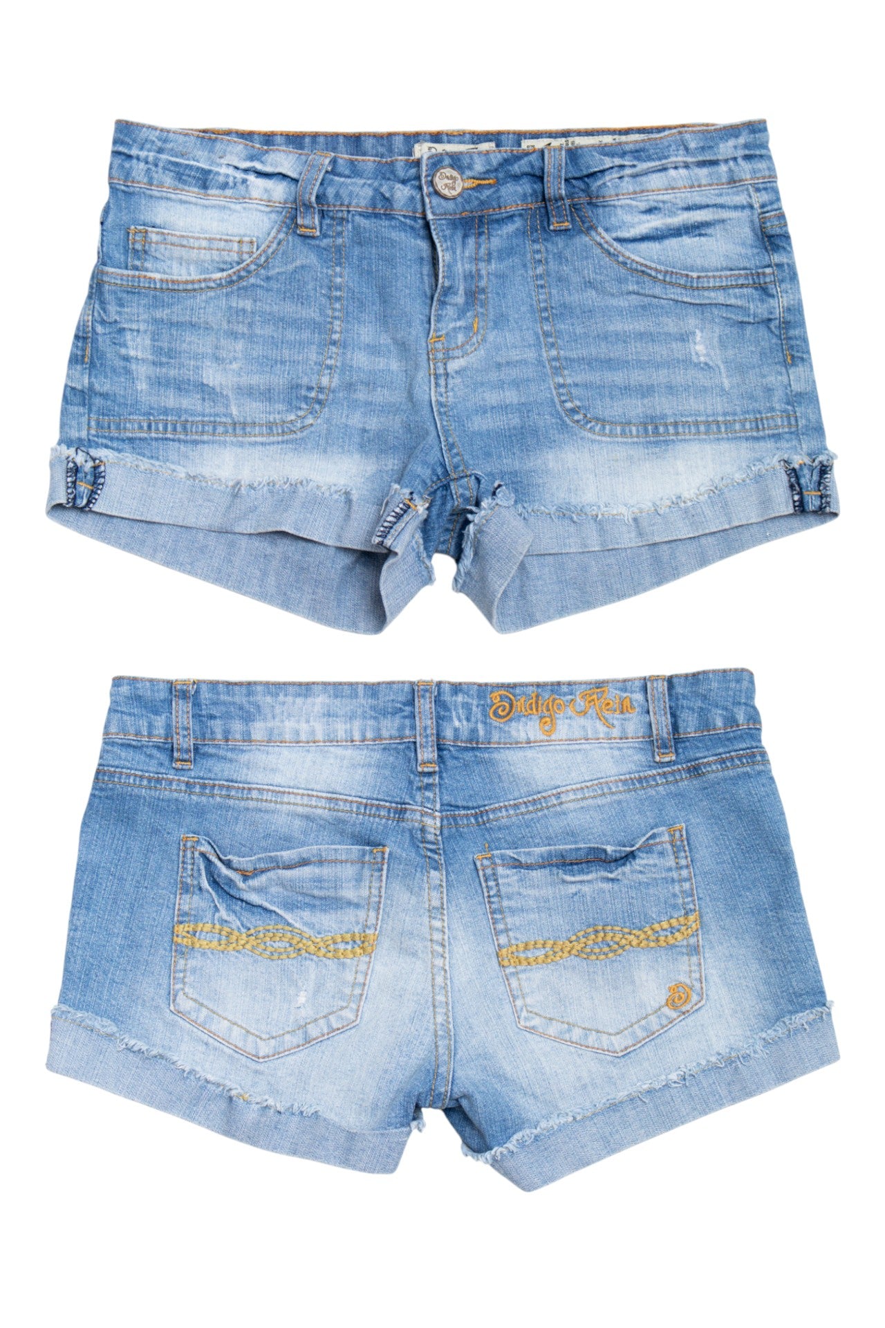 #194 Indigo Rein Denim Shorts Blue | c. 199 | Size 8