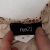 #168 Rue21 Skirt White | c. 197 | Size 6