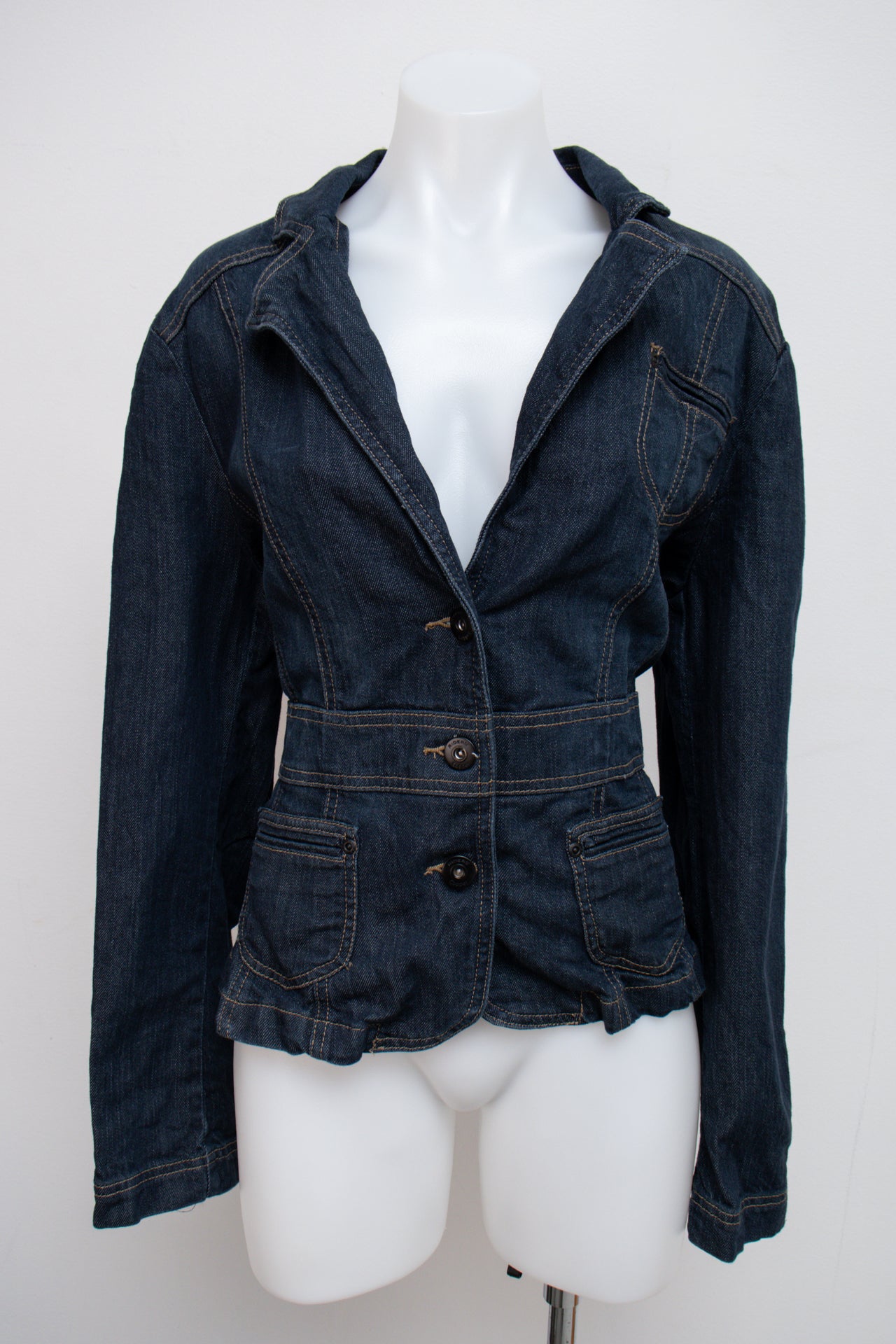 #129 Riders Copper Jacket Blue | c. 199 | Size 12/14