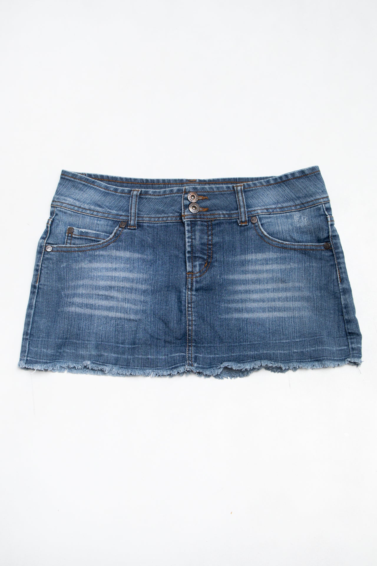 #182 Deuce Jeans Denim Mini Skirt Blue | c. 199 | Size 8