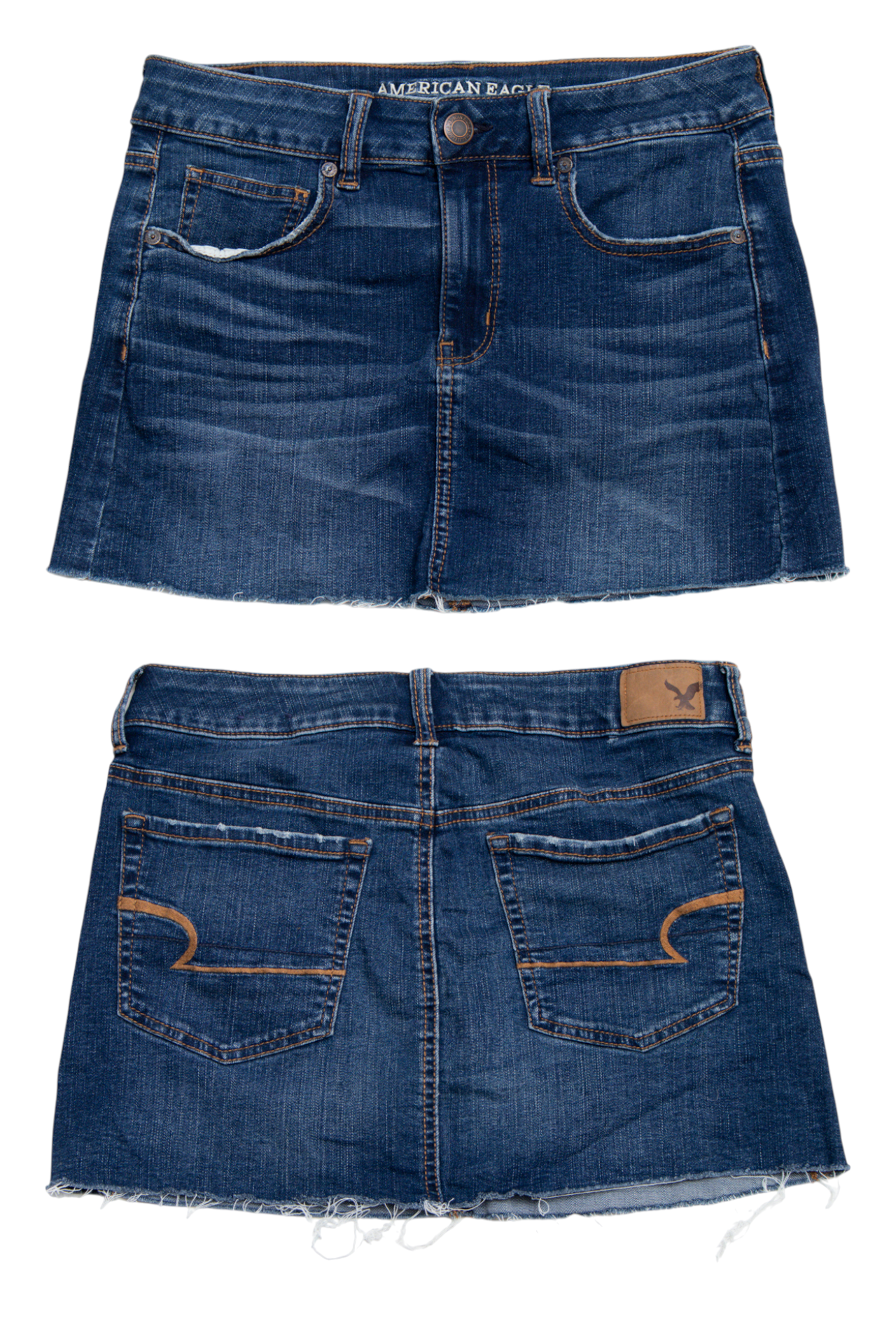 #144 American Eagle Outfitters Mini Skirt Blue | c. 200 | Size 8/10